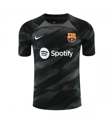 Maillot de foot Barcelona Gardien de but Extérieur 2023-24 Manches Courte